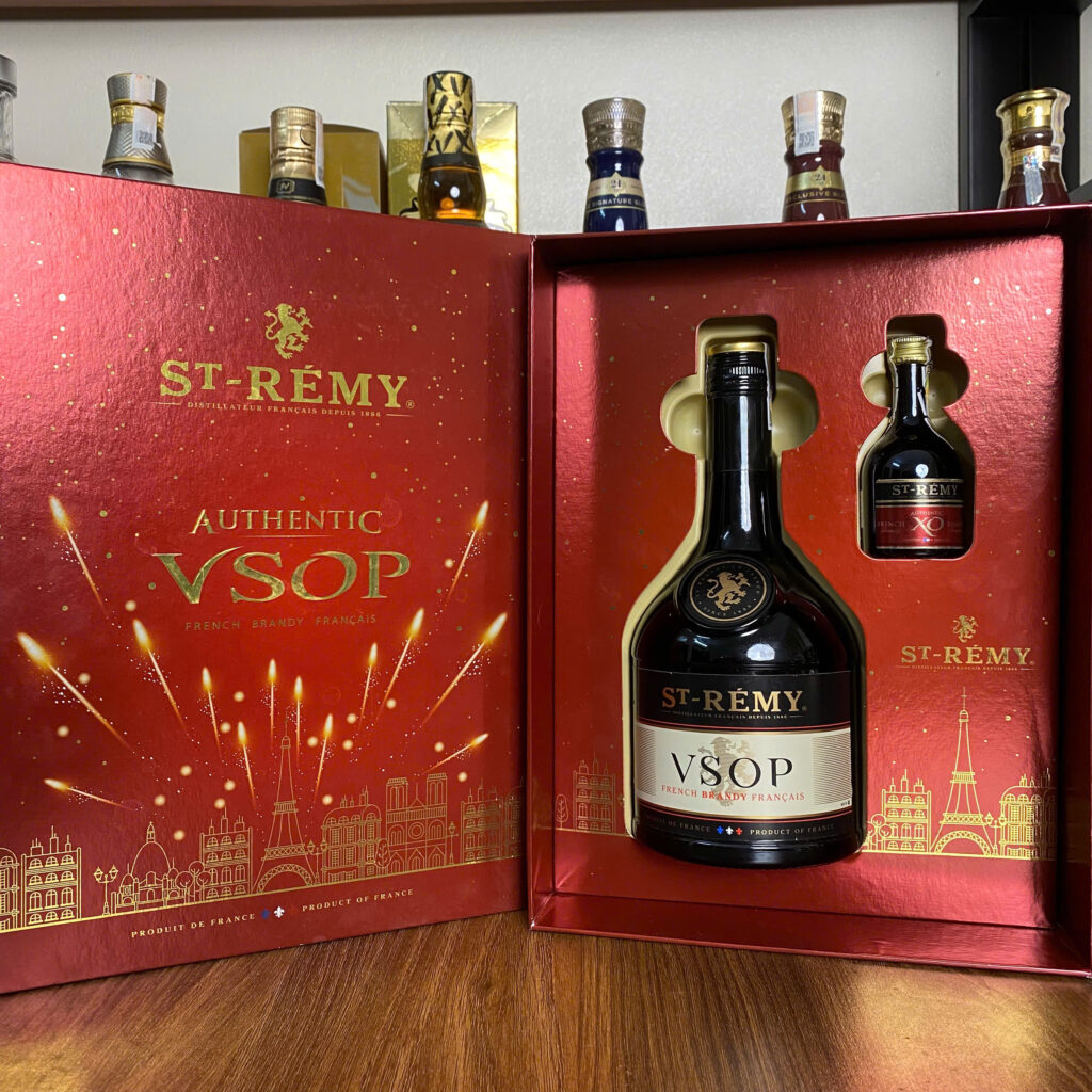 Sr Remy Hộp Rượu Cognac ST Remy VSOP - Rượu Ngoại Nhập Khẩu Chính Hãng